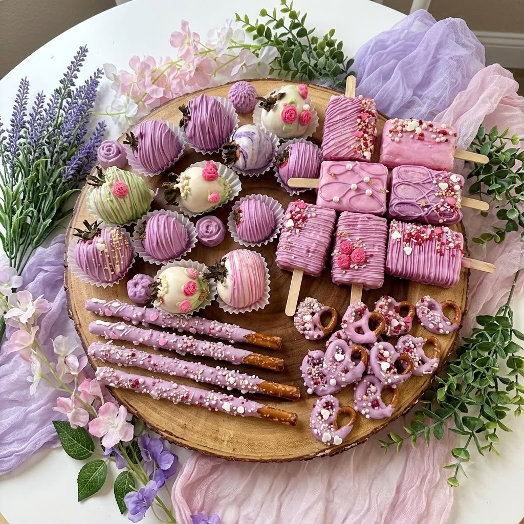 Lavender treat board